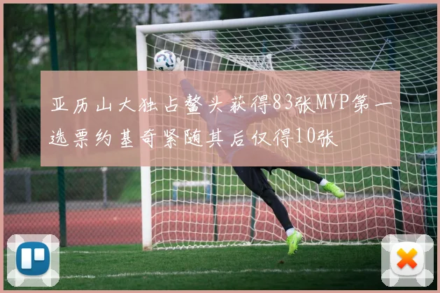 亚历山大独占鳌头获得83张MVP第一选票约基奇紧随其后仅得10张